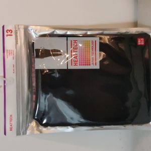 UNIQLO HEATTECH Black Leggings Kids Size 13